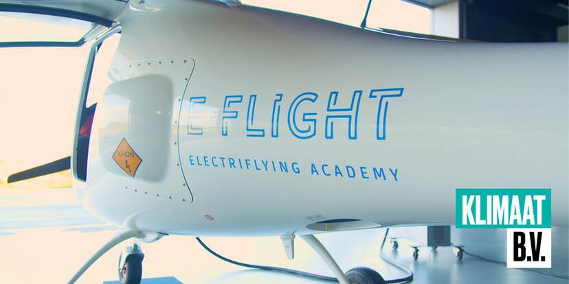 Foto van een vliegtuig van E-Flight